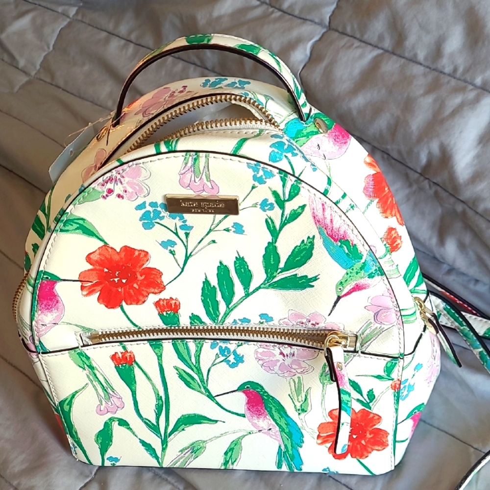Kate Spade Sammi Hummingbird Multi-colored Mini-backpack